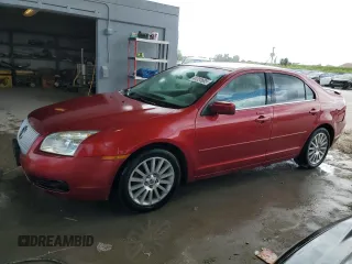 2009 Mercury Milan Premier with VIN 3MEHM08149R604750, listed as a Copart auction lot 44304685 with 66,271 mi miles and Salvage Title. Bid and sale history available at carsss.com. Image 1.