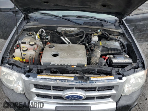 2011 Ford Escape Hybrid with VIN 1FMCU5K35CKA44084, listed as a Copart auction lot 49094385 with 120,066 mi miles and Salvage title. Bid and sale history available at DreamBid. Image 12.