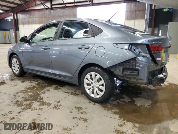 2018 Hyundai Accent SEL with VIN 3KPC24A31JE005806, listed as a Copart auction lot 40183554 with 96,002 mi miles. Bid and sale history available at carsss.com. Image 2.