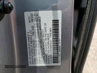 2022 Honda Odyssey Touring с VIN 5FNRL6H82NB009321, выставлен на аукционе Copart как лот 59058535 с пробегом 88 073 миль миль и Списание • Salvage title. История ставок и продаж доступна на DreamBid. Изображение 14.