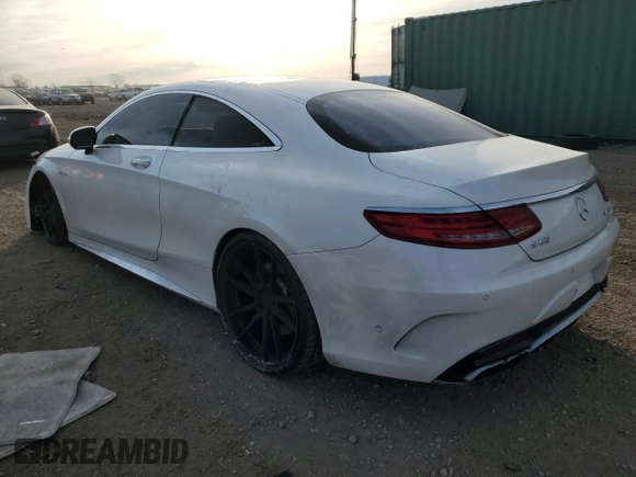 2016 Mercedes-Benz S 63 AMG with VIN WDDXJ7JB7GA011737, listed as a Copart auction lot 84930744 with Not Provided miles and Salvage Title. Bid and sale history available at DreamBid. Image 2.