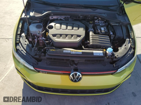 2022 Volkswagen GTI Autobahn with VIN WVW587CD9NW123144, listed as a Copart auction lot 80733104 with 44,635 mi miles and Salvage Title. Bid and sale history available at DreamBid. Image 11.