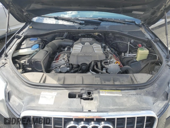 2015 Audi Q7 S line Prestige with VIN WA1DGAFE1FD031906, listed as a Copart auction lot 56701145 with 92,674 mi miles and Salvage title. Bid and sale history available at DreamBid. Image 12.