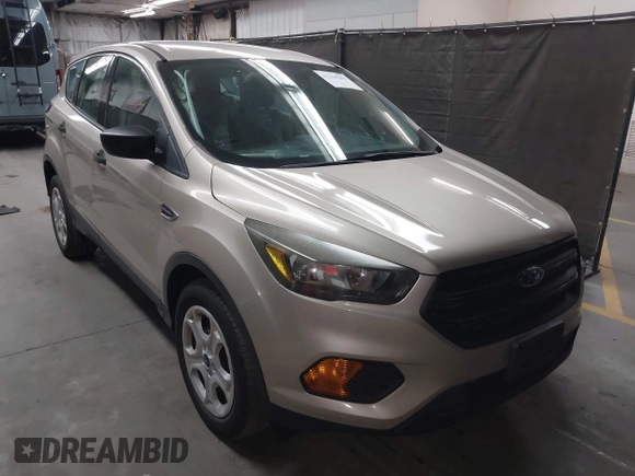 2018 Ford Escape S with VIN 1FMCU0F70JUA31339, listed as a IAAI auction lot 42216501 with 43,957 mi miles and . Bid and sale history available at DreamBid. Image 1.