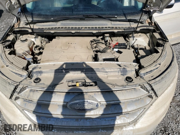2017 Ford Edge Titanium with VIN 2FMPK4K81HBC42823, listed as a Copart auction lot 45937205 with 0 mi miles and Salvage Title. Bid and sale history available at carsss.com. Image 12.
