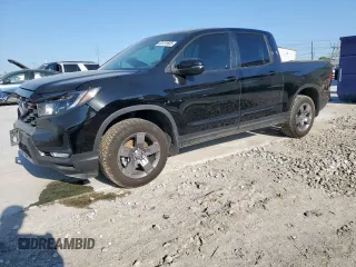 2024 Honda Ridgeline TrailSport with VIN 5FPYK3F61RB026560, listed as a Copart auction lot 53131605 with 6,849 mi miles and Salvage title. Bid and sale history available at DreamBid. Image 1.