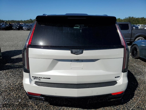 2021 Cadillac Escalade Sport with VIN 1GYS4FKLXMR288595, listed as a Copart auction lot 74670324 with 0 mi miles and Non Repairable. Bid and sale history available at carsss.com. Image 6.