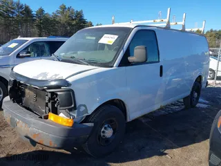 2009 Chevrolet Express Cargo Van with VIN 1GCGG25C691128016, listed as a IAAI auction lot 41682969 with NaN miles. Bid and sale history available at carsss.com. Image 17.