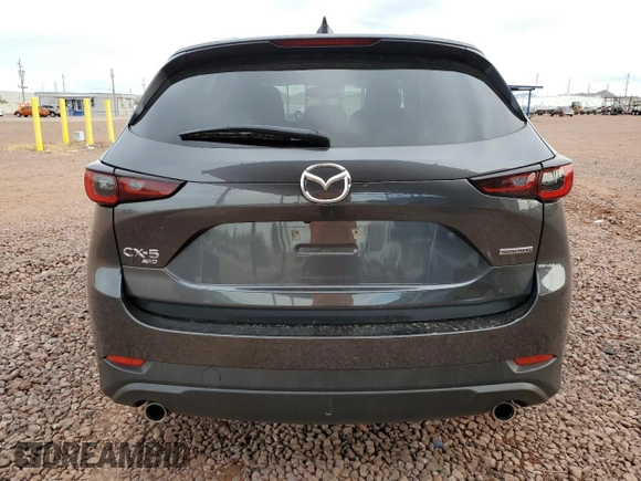 2022 Mazda CX-5 2.5 S Premium Package with VIN JM3KFBDM8N0590642, listed as a Copart auction lot 48996015 with 12,654 mi miles and Salvage Title. Bid and sale history available at carsss.com. Image 6.