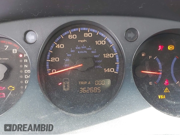 2004 Acura MDX with VIN 2HNYD18284H534118, listed as a IAAI auction lot 41563551 with 362,685 mi miles. Bid and sale history available at carsss.com. Image 7.
