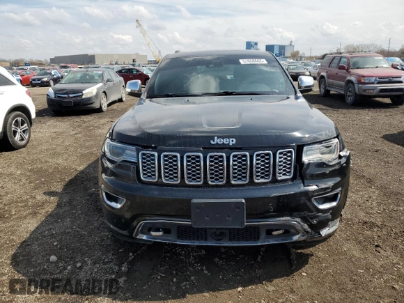 2017 Jeep Grand Cherokee Overland z VIN 1C4RJFCG7HC727517, wystawiony jako Copart lot #51658665 z przebiegiem 170 184 mil mil oraz Czysty tytuł • Clean title. Historia ofert i sprzedaży dostępna na DreamBid. Obrazek 5.