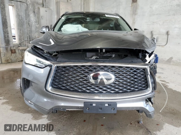 2020 Infiniti QX50 LUXE with VIN 3PCAJ5M16LF115015, listed as a Copart auction lot 48292063 with 35,224 mi miles. Bid and sale history available at carsss.com. Image 5.