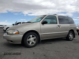 2000 Nissan Quest GXE z VIN 4N2XN11T1YD834729, wystawiony jako Copart lot #54378075 z przebiegiem 128 504 mil mil oraz Szkoda całkowita • Salvage title. Historia ofert i sprzedaży dostępna na DreamBid. Obrazek 1.