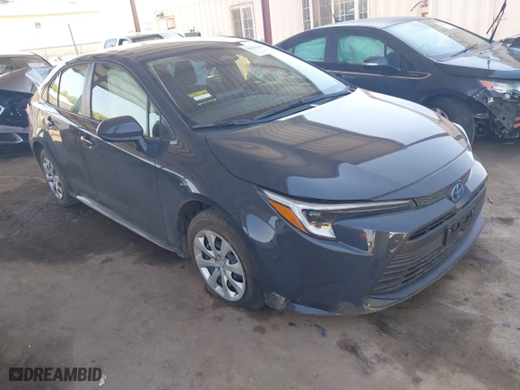 2024 Toyota Corolla Hybrid LE with VIN JTDBCMFE8R3063207, listed as a IAAI auction lot 41866040 with 15,874 mi miles. Bid and sale history available at carsss.com. Image 1.