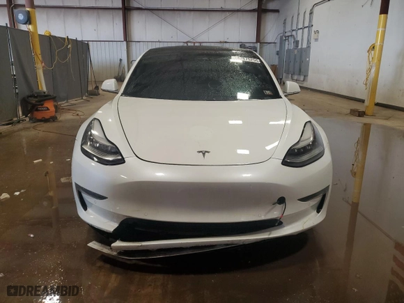 2019 Tesla Model 3 Long Range with VIN 5YJ3E1EB3KF494308, listed as a Copart auction lot 47875255 with 81,765 mi miles and Salvage Title. Bid and sale history available at carsss.com. Image 5.