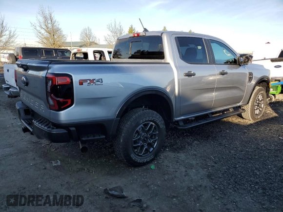 2024 Ford Ranger XLT with VIN 1FTER4HH9RLE16377, listed as a Copart auction lot 88480975 with 387 mi miles and Salvage Title. Bid and sale history available at carsss.com. Image 3.