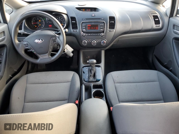2017 Kia Forte LX with VIN 3KPFK4A74HE129840, listed as a Copart auction lot 69821544 with 64,010 mi miles and Non Repairable. Bid and sale history available at carsss.com. Image 8.