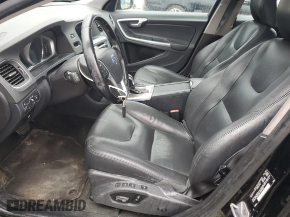 2015 Volvo S60 T5 Drive-E Premier with VIN YV140MFK9F1343629, listed as a Copart auction lot 63056655 with 177,785 mi miles and Clean title. Bid and sale history available at DreamBid. Image 7.