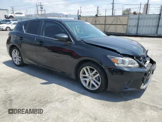 2016 Lexus CT 200h with VIN JTHKD5BH1G2264547, listed as a Copart auction lot 54964895 with 57,305 mi miles and Salvage Title. Bid and sale history available at carsss.com. Image 4.