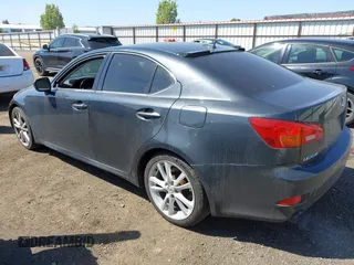 2008 Lexus IS 350 with VIN JTHBE262182015359, listed as a IAAI auction lot 42163653 with 202,764 mi miles and . Bid and sale history available at DreamBid. Image 3.