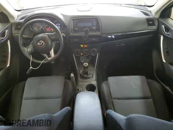 2013 Mazda CX-5 Sport with VIN JM3KE2BE6D0110272, listed as a Copart auction lot 57570725 with 124,475 mi miles and Salvage title. Bid and sale history available at DreamBid. Image 8.
