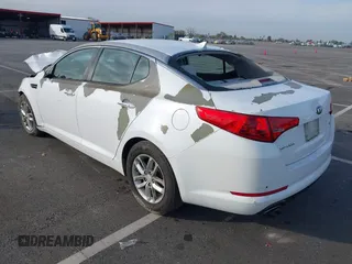 2013 Kia Optima LX with VIN 5XXGM4A78DG232064, listed as a IAAI auction lot 41753192 with 170,443 mi miles. Bid and sale history available at carsss.com. Image 3.