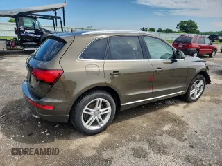 2014 Audi Q5 Premium Plus with VIN WA1LFAFP1EA026298, listed as a Copart auction lot 61729075 with 124,165 mi miles and Non repairable. Bid and sale history available at DreamBid. Image 3.