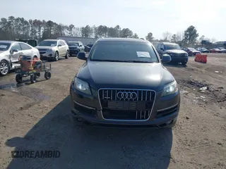 2014 Audi Q7 Premium Plus with VIN WA1LGAFE9ED001319, listed as a IAAI auction lot 41775171 with 144,711 mi miles and . Bid and sale history available at DreamBid. Image 12.