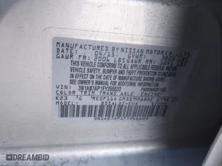 2015 Nissan Sentra SV with VIN 3N1AB7AP1FY266633, listed as a IAAI auction lot 41931538 with 120,224 mi miles. Bid and sale history available at carsss.com. Image 9.