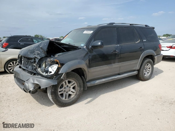 2004 Toyota Sequoia SR5 with VIN 5TDZT34A04S238386, listed as a Copart auction lot 53506305 with 0 mi miles and Salvage Title. Bid and sale history available at carsss.com. Image 1.