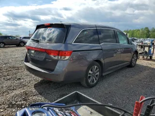 2015 Honda Odyssey Touring Elite с VIN 5FNRL5H93FB097364, выставлен на аукционе Copart как лот 55827425 с пробегом 149 396 миль миль и Списание • Salvage title. История ставок и продаж доступна на DreamBid. Изображение 3.