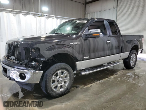 2012 Ford F-150 XL with VIN 1FTFX1ET2CKD32030, listed as a Copart auction lot 43177175 with 157,642 mi miles and Clean Title. Bid and sale history available at carsss.com. Image 1.