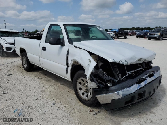 2007 Chevrolet Silverado 1500 Classic Work Truck with VIN 1GCEC14X37Z194085, listed as a Copart auction lot 54528854 with 203,792 mi miles and Salvage Title. Bid and sale history available at carsss.com. Image 4.
