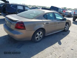 2006 Pontiac Grand Prix z VIN 2G2WP552X61161972, wystawiony jako IAAI lot #41825581 z przebiegiem 264 069 mil mil oraz . Historia ofert i sprzedaży dostępna na DreamBid. Obrazek 4.
