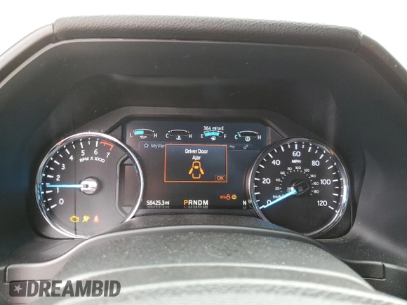 2020 Ford Expedition Limited with VIN 1FMJU2AT0LEA44015, listed as a Copart auction lot 50901635 with 58,425 mi miles and Salvage title. Bid and sale history available at DreamBid. Image 9.