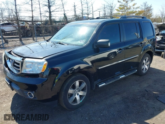 2014 Honda Pilot Touring with VIN 5FNYF4H94EB049495, listed as a IAAI auction lot 41937134 with 149,445 mi miles and . Bid and sale history available at carsss.com. Image 2.