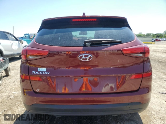 2019 Hyundai Tucson Value with VIN KM8J33A43KU970169, listed as a Copart auction lot 59040625 with 18,771 mi miles and Salvage title. Bid and sale history available at DreamBid. Image 6.