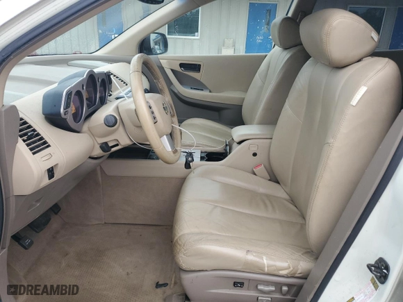 2004 Nissan Murano SL with VIN JN8AZ08T34W209376, listed as a Copart auction lot 77677354 with 118,773 mi miles and Salvage Title. Bid and sale history available at carsss.com. Image 7.