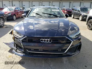 2019 Audi A7 Prestige with VIN WAUV2AF27KN121089, listed as a Copart auction lot 57636514 with 18,367 mi miles and Salvage Title. Bid and sale history available at carsss.com. Image 5.