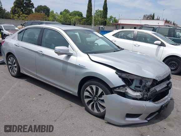 2014 Honda Accord EX-L with VIN 1HGCR6F50EA000155, listed as a IAAI auction lot 42246461 with 94,227 mi miles and . Bid and sale history available at DreamBid. Image 1.