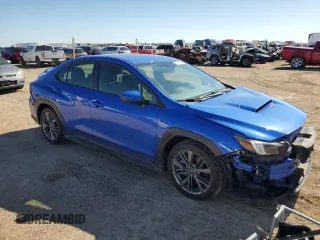 2024 Subaru WRX with VIN JF1VBAB63R9804802, listed as a Copart auction lot 55690155 with 5,915 mi miles and Salvage title. Bid and sale history available at DreamBid. Image 4.
