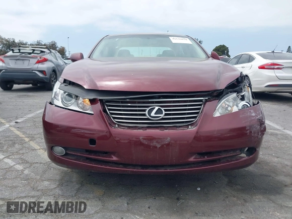 2008 Lexus ES 350 with VIN JTHBJ46G882263272, listed as a IAAI auction lot 42139070 with 144,604 mi miles. Bid and sale history available at carsss.com. Image 13.
