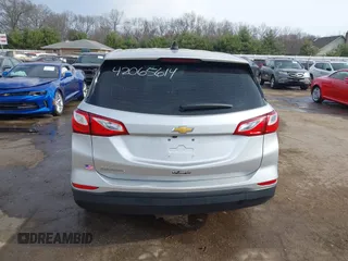 2021 Chevrolet Equinox LS with VIN 3GNAXHEV0MS138663, listed as a IAAI auction lot 42065614 with 18,081 mi miles and . Bid and sale history available at DreamBid. Image 17.