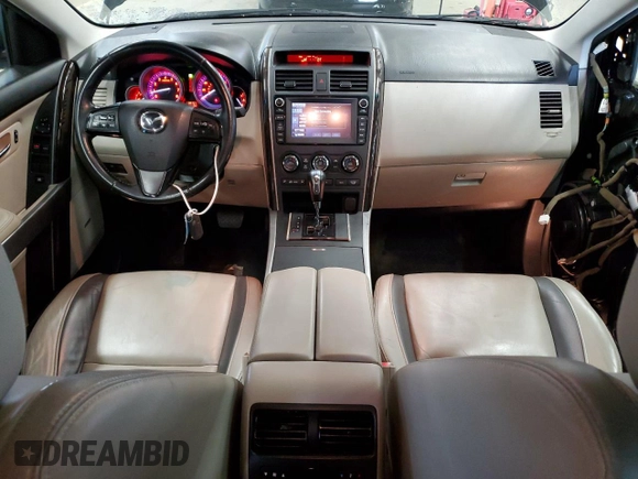 2012 Mazda CX-9 Grand Touring with VIN JM3TB2DA8C0352597, listed as a Copart auction lot 50084505 with 88,331 mi miles and Salvage Title. Bid and sale history available at DreamBid. Image 8.