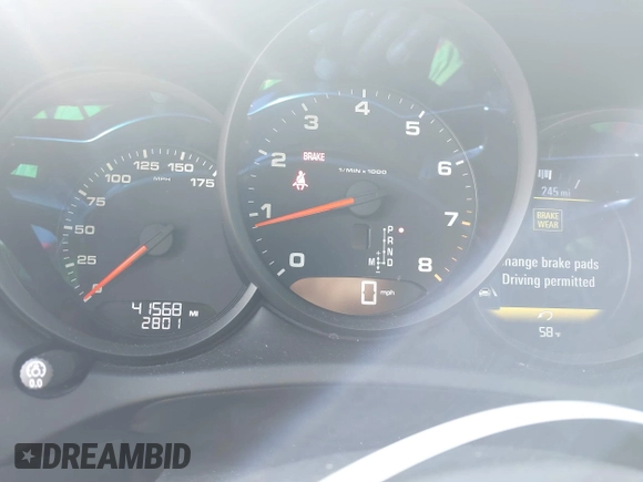 2021 Porsche Macan with VIN WP1AA2A57MLB15639, listed as a IAAI auction lot 41805322 with 41,568 mi miles and . Bid and sale history available at DreamBid. Image 7.