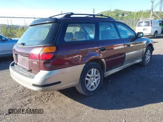 2000 Subaru Legacy Outback with VIN 4S3BH6655Y7604458, listed as a IAAI auction lot 42156830 with 192,024 mi miles and . Bid and sale history available at DreamBid. Image 4.