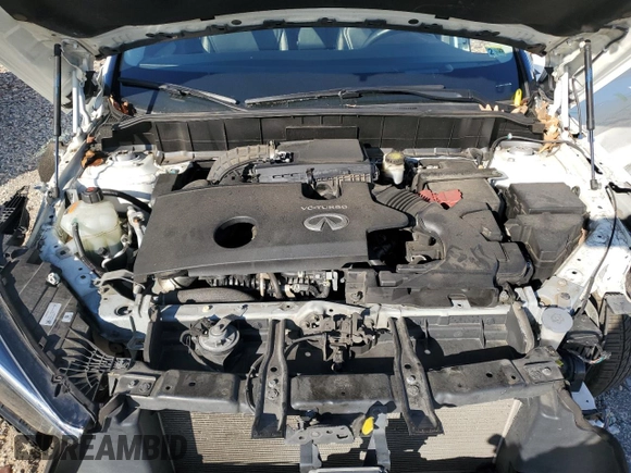 2021 Infiniti QX50 SENSORY with VIN 3PCAJ5CB7MF100714, listed as a Copart auction lot 82165954 with 71,978 mi miles and Salvage Title. Bid and sale history available at carsss.com. Image 12.