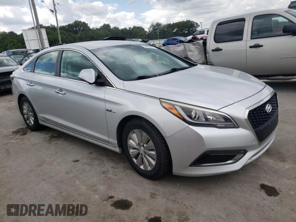 2016 Hyundai Sonata Hybrid SE with VIN KMHE24L18GA025739, listed as a Copart auction lot 64456913 with 97,835 mi miles. Bid and sale history available at carsss.com. Image 4.