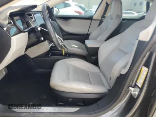 2016 Tesla Model S 70 with VIN 5YJSA1E17GF121312, listed as a Copart auction lot 44736965 with 116,661 mi miles and Salvage title. Bid and sale history available at DreamBid. Image 7.