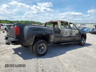 2019 Chevrolet Silverado 3500HD LTZ with VIN 1GC4KXEY4KF157095, listed as a Copart auction lot 59704654 with 0 mi miles and Salvage Title. Bid and sale history available at carsss.com. Image 3.